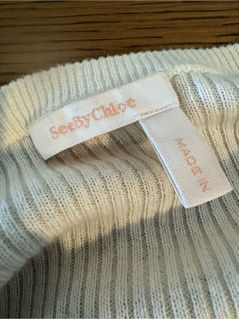 See by Chloe Ruffle Sleeve Sweater